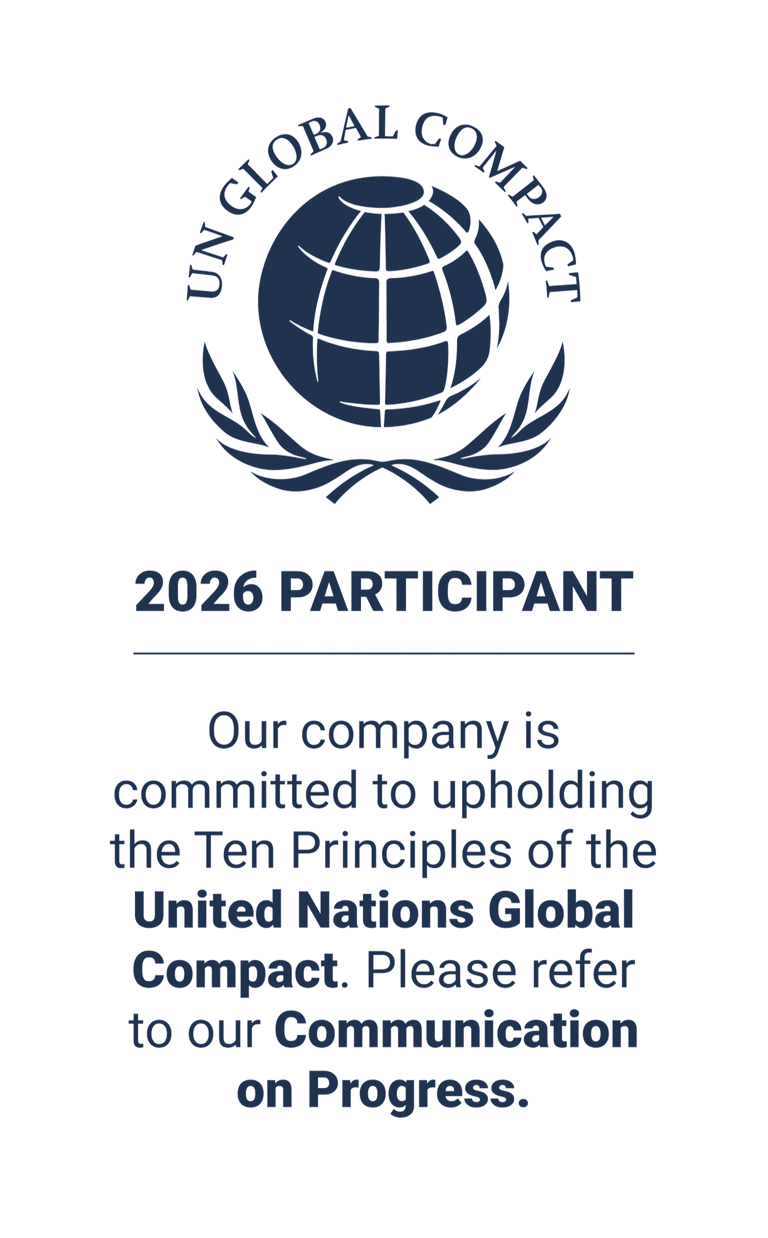 UN Global Compact 2026 Participant
